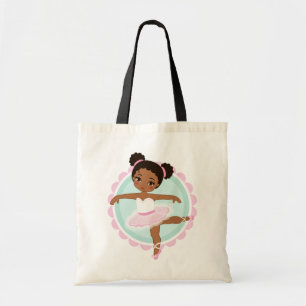 Tote Bag African American Ballerina
