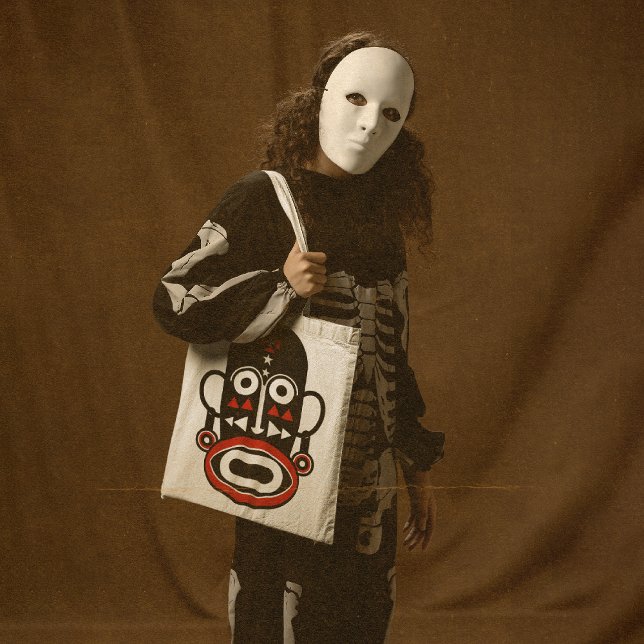 Tote Bag African mask (Créateur téléchargé)