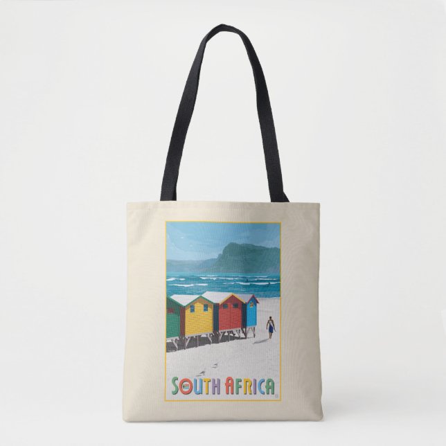 Tote Bag Afrique du Sud | Plage de Muizenberg (Devant)