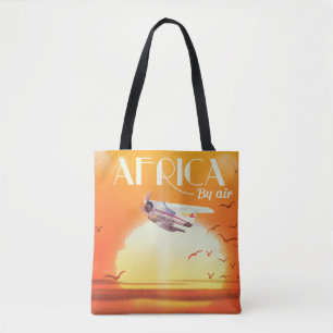 Tote Bag Afrique par avion