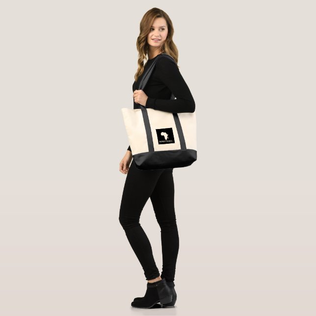 Tote Bag Afrique sans frontières (Devant (modèle))