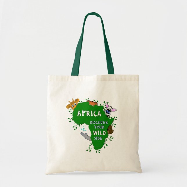 Tote Bag Afrique sauvage (Devant)