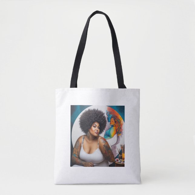 tote bag afro (Devant)