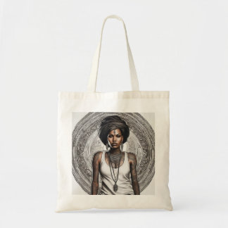Tote Bag afro indian chic
