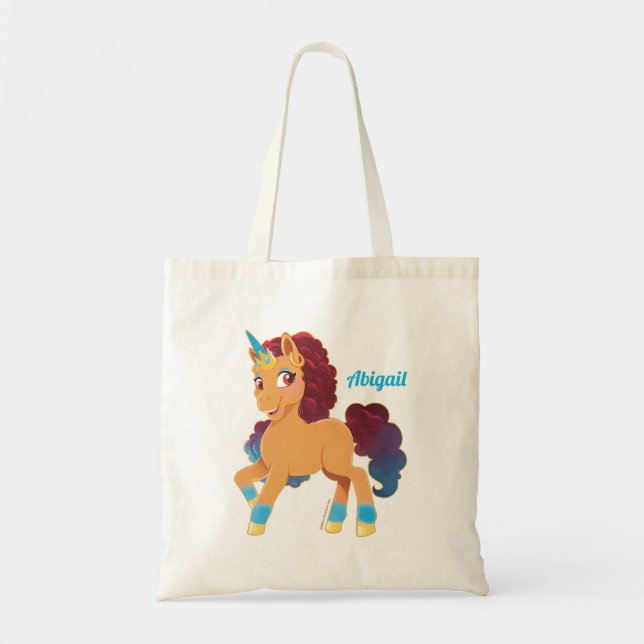 Tote Bag Afro Unicorn | La divine danse (Devant)