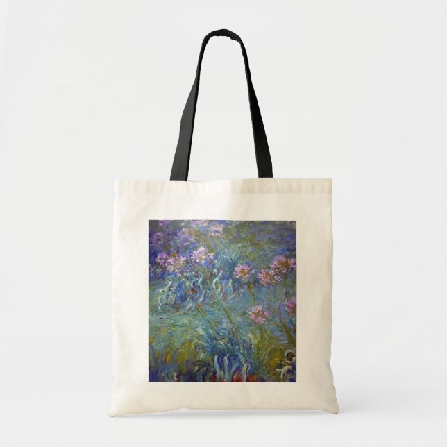 Tote Bag Agapanthus, Monet (Devant)
