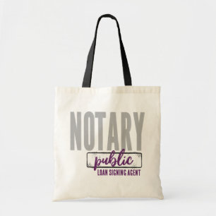 Tote Bag Agent de signature de prêt public notaire Customis