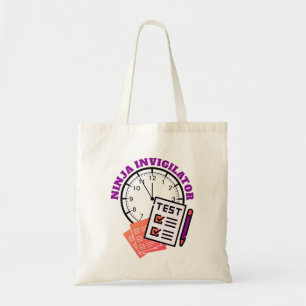 Tote Bag Agent d'examen NINJA INVIGILATOR Enseignant