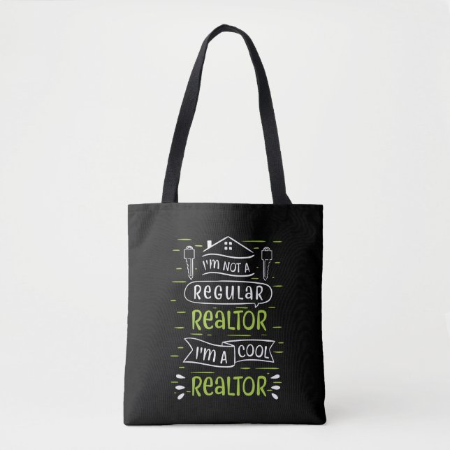 Tote Bag Agent immobilier (Devant)