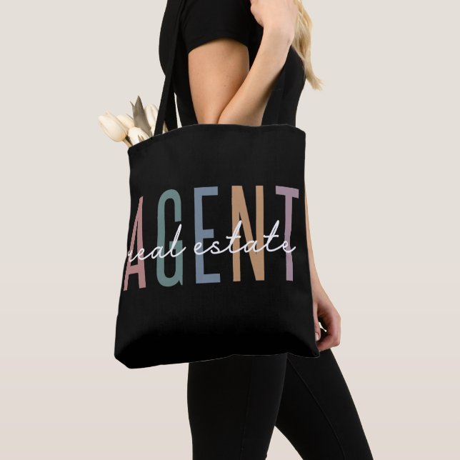 Tote Bag Agent immobilier | Cadeaux pour le concessionnaire (De près)