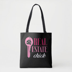 Tote Bag Agent immobilier Femme Funny Courtier immobilier