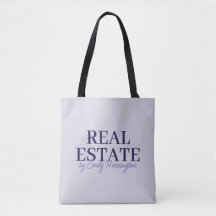 Agent immobilier moderne à la lavande