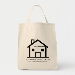 Tote Bag Agent immobilier moderne personnalisé