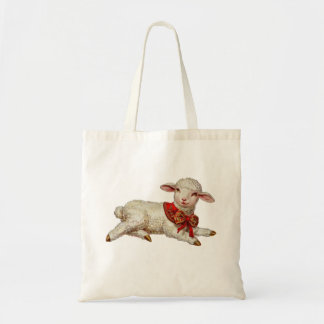 Tote Bag agneau de Noël