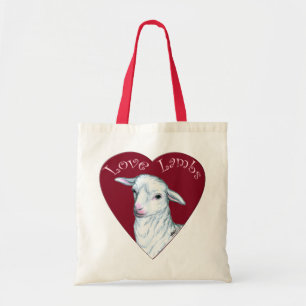 Tote Bag Agneaux d'amour