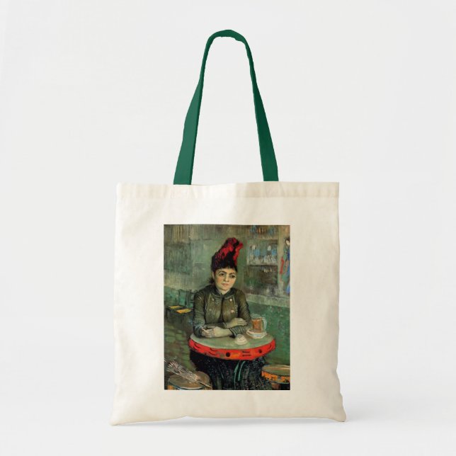 Tote Bag Agostina Segatori, Café du Tambourin par Van Gogh (Devant)