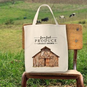 Tote Bag Agritourisme Produits frais Cultivés Localement Co