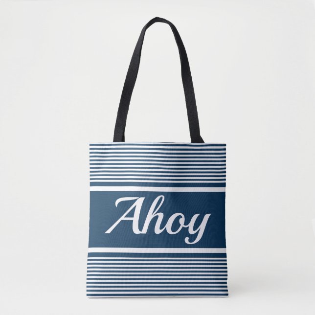 Tote Bag Ahoy (Devant)