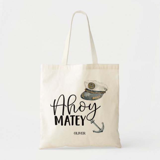 Tote Bag Ahoy Matey ! (Devant)
