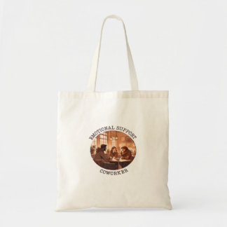 Tote Bag Aide émotionnelle Coworker Whimsical Office Ally C