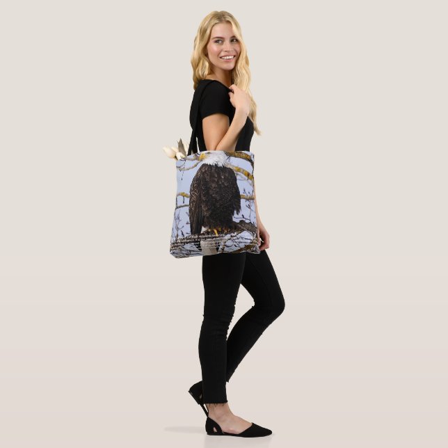 Tote Bag Aigle (Sur le modèle)