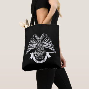 Tote Bag Aigle à deux têtes comme symbole maçonnique
