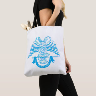 Tote Bag Aigle à deux têtes comme symbole maçonnique