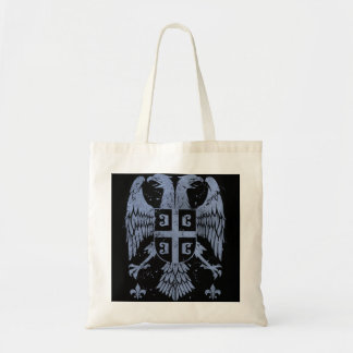 Tote Bag Aigle à tête double serbe et armoiries serbes