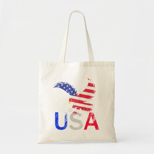 Tote Bag Aigle américain (Devant)