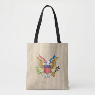 Tote Bag aigle américain