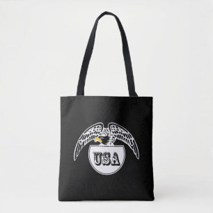 Tote Bag Aigle blanc américain