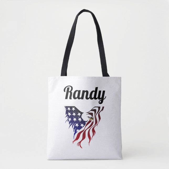 Tote Bag Aigle de Randy (Devant)