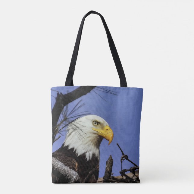 Tote Bag Aigle maturé (2 Phos) (Dos)