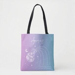 Tote Bag Aiguille du zodiaque d'Aquarius