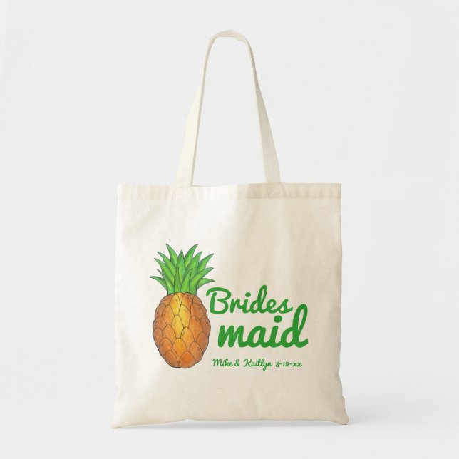 Tote Bag Aiguille hawaïenne Fruit de l'île tropicale Hawaii (Devant)