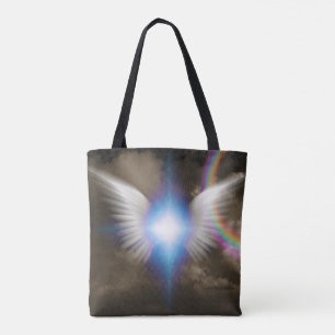 Tote Bag Ailes d'anges blancs