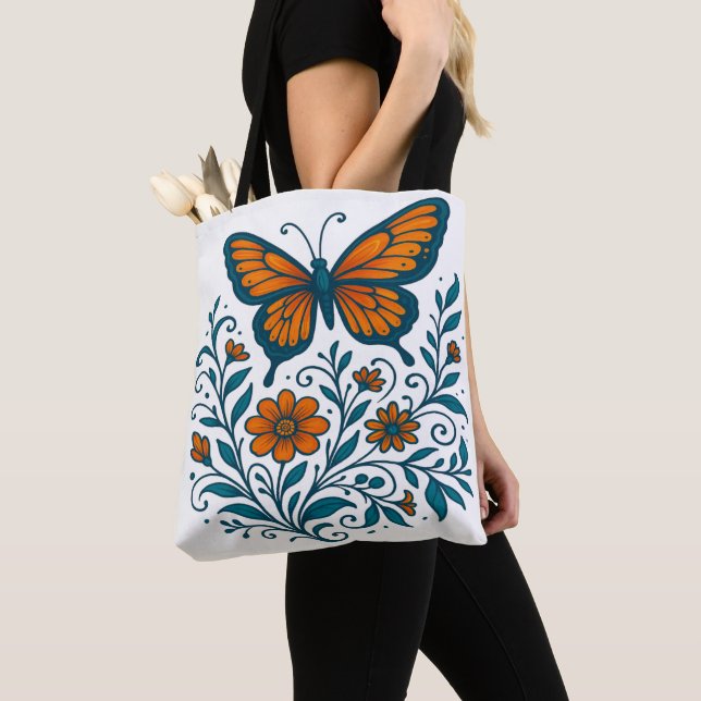 Tote Bag Ailes de l'Harmonie du Jardin (De près)