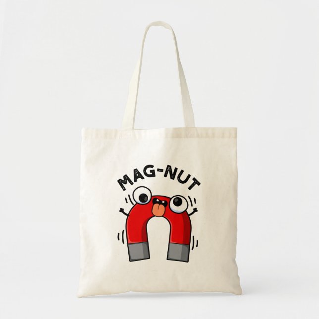 Tote Bag Aimant drôle de jeu de mots sur les noix (Devant)
