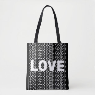 Tote Bag Aimer Dieu Aimer Les gens Répéter le texte Chrétie
