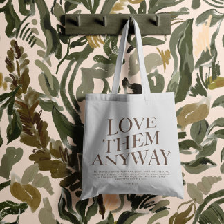Tote Bag Aimez-Les De Toute Façon | Vêtements esthétiques c