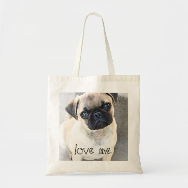 Tote Bag aimez-moi - les balais mignons (Devant)