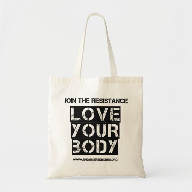 TOTE BAG AIMEZ VOTRE CORPS (Devant)