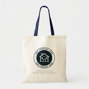 Tote Bag Ajouter des employés de logo d'entreprise personna