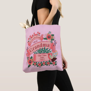 Tote Bag Ajouter des noms Changer tout le texte favori Les