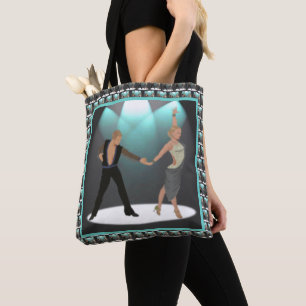 Tote Bag Ajouter latins de danseurs de salle de bal aux