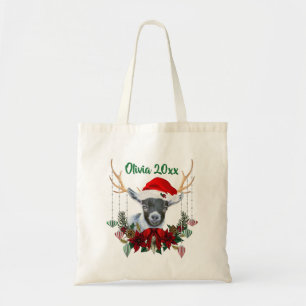 Tote Bag AJOUTER LE NOM - Joli bébé pygmée de Noël