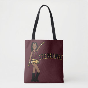 Tote Bag Ajouter Un Nom Maroon Tiger Style #3