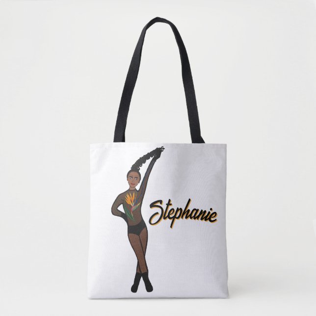 Tote Bag Ajouter un nom style paradis #1 (Devant)