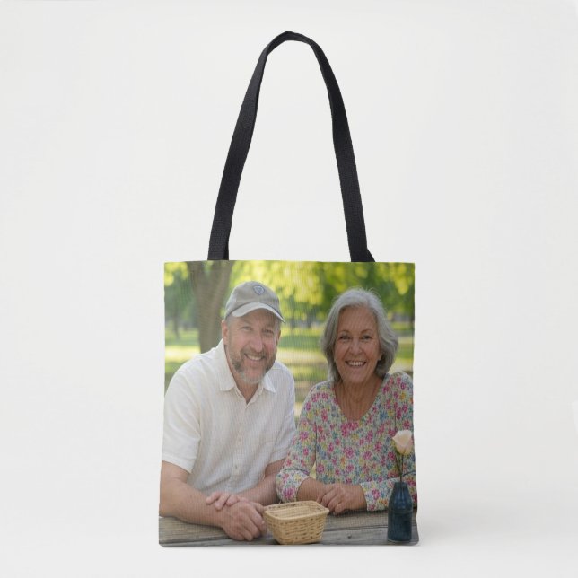 Tote Bag Ajouter une Personnaliser photo retraitée (Devant)