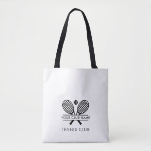 Tote Bag Ajouter Votre Nom Club Équipe De Tennis N'Importe
